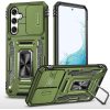 Противоударный чехол Camsh Army Ring для Samsung Galaxy A35 5G / A55 5G Army Green