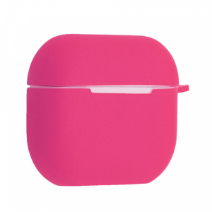 Чехол Silicone 2mm для Apple Airpods 4 Hot Pink