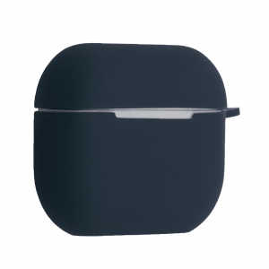 Чехол Silicone 2mm для Apple Airpods 4 Midnight blue