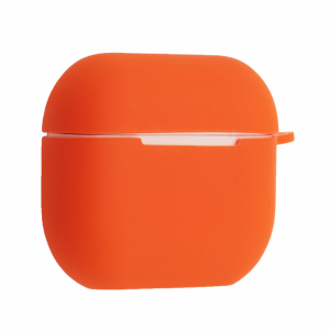 Чехол Silicone 2mm для Apple Airpods 4 Orange