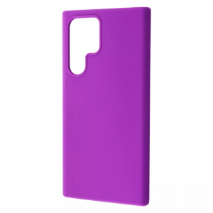 Чехол Silicone WAVE Full для Samsung Galaxy S22 Ultra Dark purple