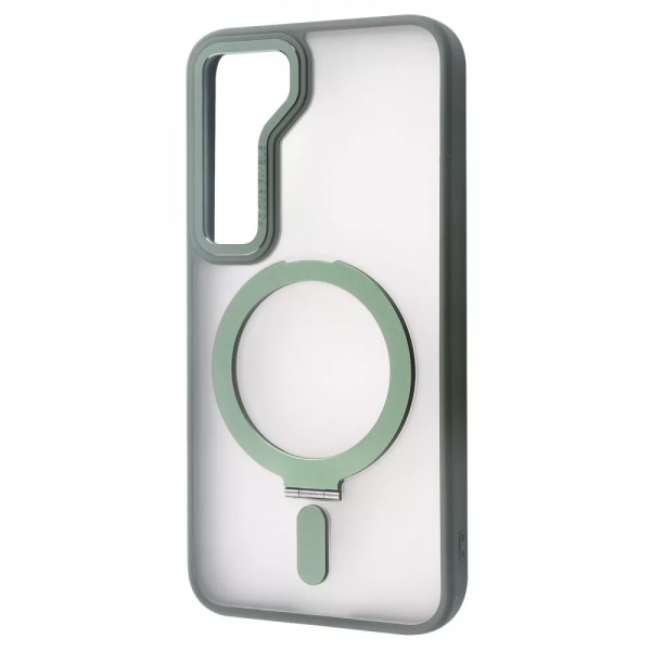 Чехол WAVE Attraction MagSafe для Samsung Galaxy S23 Green