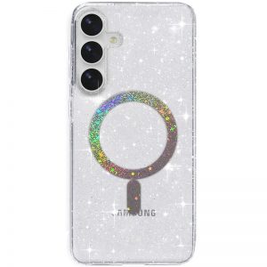 Чехол Eclipse Sparkle MagSafe для Samsung Galaxy S24 Plus Прозрачный