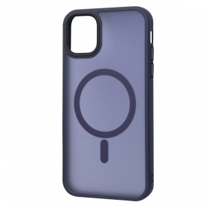 Чохол PHIBR Metal Buttons MagSafe для Iphone 11 Deep Navy