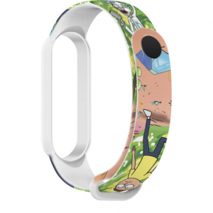 Ремешок ArmorStandart RM для Xiaomi Mi Band 5/6 Cartoon White