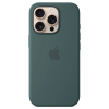 Чехол Silicone case Magsafe для Iphone 16 Pro Lake Green