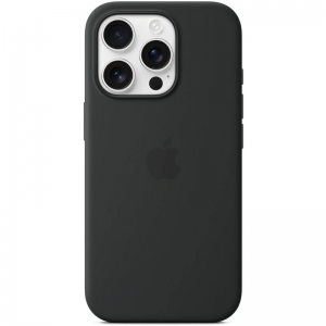 Чехол Silicone case Magsafe для Iphone 16 Pro Black