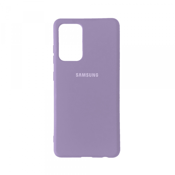 Чехол Silicone Cover для Samsung Galaxy A52 / A52s Lilac