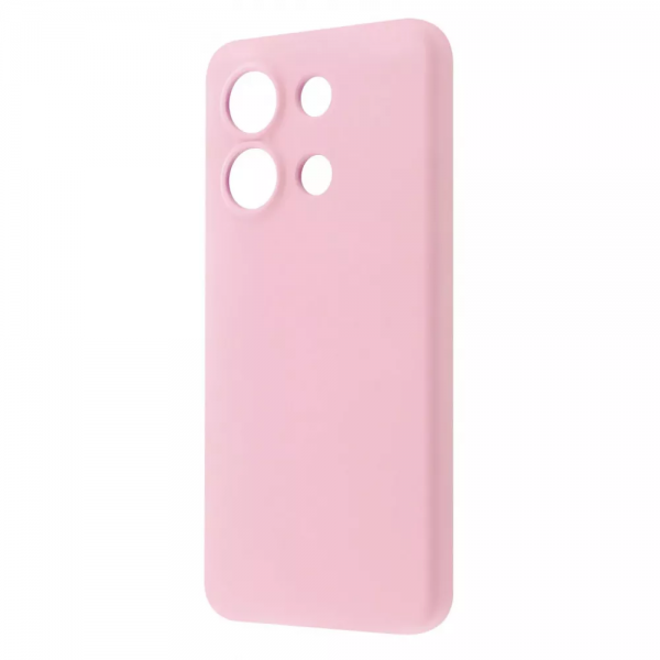 Чехол Silicone WAVE Full для Xiaomi Redmi Note 13 Pink sand