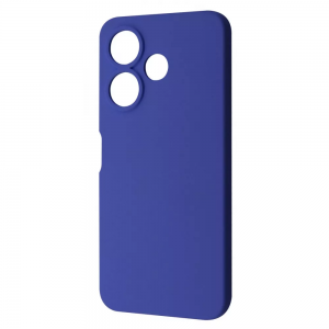 Чехол Silicone WAVE Full для Xiaomi Redmi 13 / Poco M6 Midnight blue