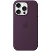 Чехол Silicone case Magsafe для Iphone 16 Pro Max Plum