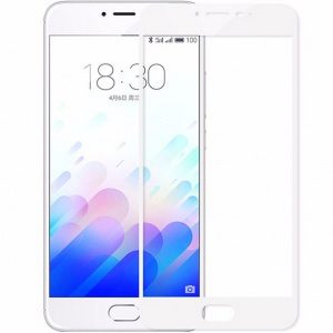 Захисне скло Full Cover для Meizu Pro 6 / 6s White