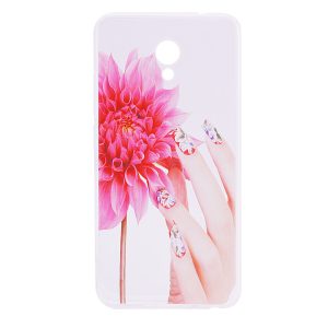 Чохол Cute Print для Meizu M5 Flowers fingers