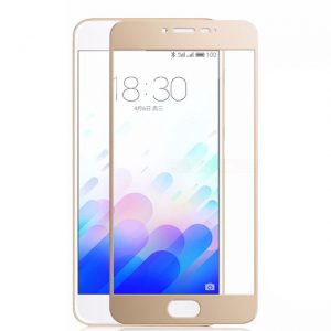 Захисне скло Full Cover для Meizu M3s / M3 Gold