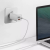 Сетевое зарядное устройство Baseus GaN2 Lite Quick Charger 65W 1Type-C+1USB White 186730