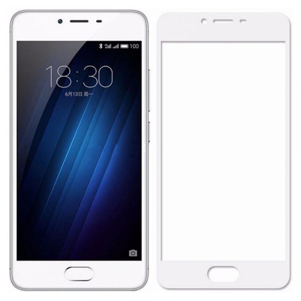 Захисне скло Full Cover для Meizu U20 White