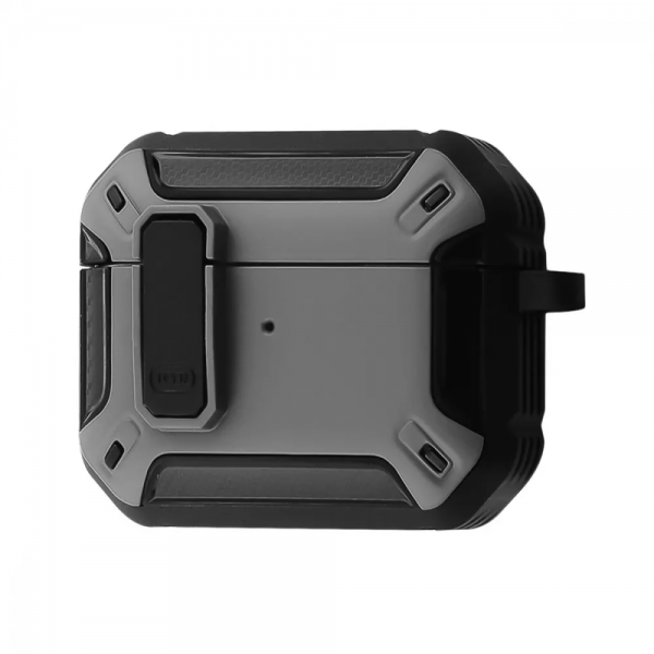 Протиударний чохол Defender для Apple Airpods 4 Gray/Black