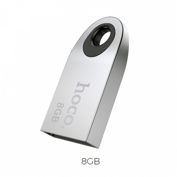 Флеш-пам’ять Hoco UD9 USB 2.0 8Gb Silver