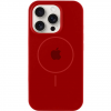 Чохол Silicone case AA Magsafe для Iphone 16 Pro Червоний/Deep Red