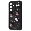 Чохол Pretty Things для Samsung Galaxy S25 Plus Black/Coffee