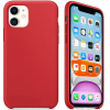 Чохол CoWay Liquid з мікрофіброю для Iphone 11 Red