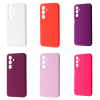 Чохол Silicone WAVE Full для Samsung Galaxy S25 Plus Light purple 188995