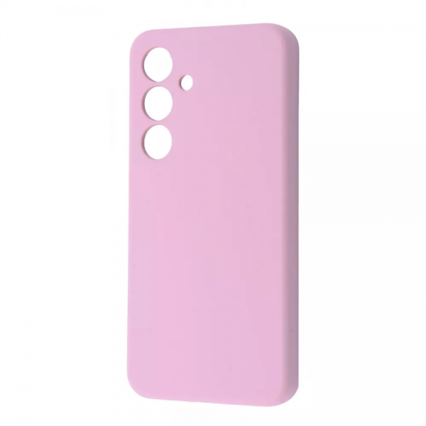 Чохол Silicone WAVE Full для Samsung Galaxy S25 Plus Pink sand