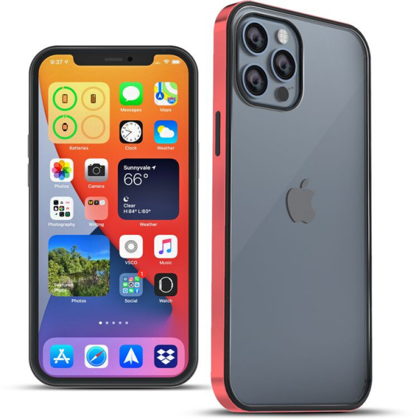 Чохол DeFabric Bumper для Iphone 12 Mini Red