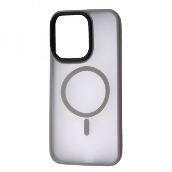 Чохол WAVE Matte Insane MagSafe для Iphone 15 Pro Max Gray