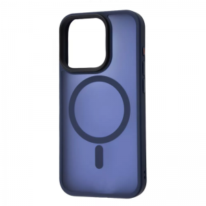 Чохол WAVE Matte Insane MagSafe для Iphone 15 Pro Max Midnight blue