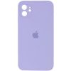 Чохол Silicone Case Square для Iphone 11 Бузковий/Dasheen