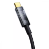 Кабель Baseus Explorer Series Auto Power-Off Type-C to Type-C 100W 2m Black 191272