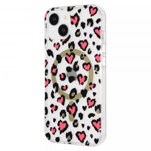 Чохол WAVE Elegance MagSafe для Iphone 13 Pink