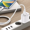Кабель Proove Soft Silicone USB to MicroUSB 2.4A 1m White 191223