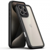 Чохол Colour 1.5mm для Iphone 16 Pro Max Прозорий/Black