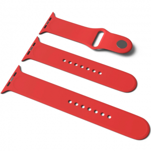 Ремінець Silicone Sport Band для Apple Watch 42/44/45/49mm S/M L/XL Red