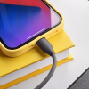 Кабель Baseus Jelly Liquid Silica Gel USB to Lightning 2.4A 1.2м Black 191259