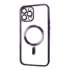 Чохол Xrome MagSafe для Iphone 11 Pro Max Прозорий/Purple