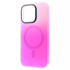 Чохол WAVE Matte Gradient Colors MagSafe для Iphone 16 Pro Max Pink/Purple