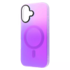 Чохол WAVE Matte Gradient Colors MagSafe для Iphone 16 Light Purple/Blue