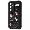 Чохол Pretty Things для Samsung Galaxy A16 Black/Coffee