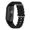 Ремінець Ocean Band для Xiaomi Mi Band 8/9 Black 191116