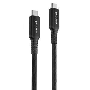 Кабель Proove Speed Line Type-C to Type С 240W USB 4.0 1m Black