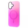 Чохол WAVE Matte Gradient Colors MagSafe для Iphone 16 Pink/Purple