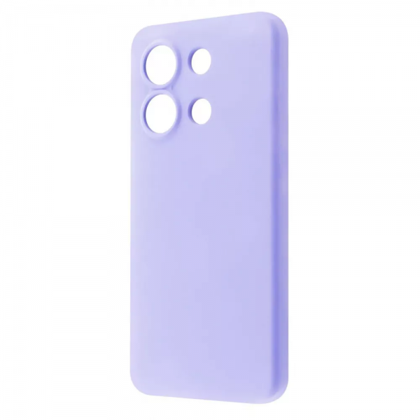 Чохол Silicone WAVE Full для Xiaomi Redmi Note 13 Pro / Poco M6 Pro / Note 14S Light puprle