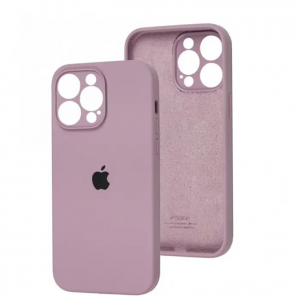 Чохол Silicone Case з захистом камери для Iphone 13 Pro Max Lilac Pride