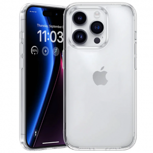 Чохол Silicone Clear Case 2.0mm для Iphone 15 Pro Прозорий