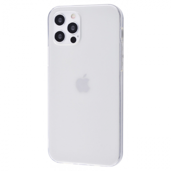 Чохол Silicone Clear Case 2.0mm для Iphone 12 / 12 Pro Прозорий
