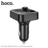 Автомобільний FM модулятор Hoco E85 PD20W+QC3.0 Black 192436