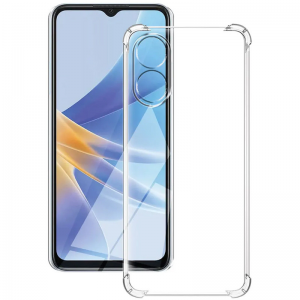 Чохол ETMA Armored із захистом камери для Oppo A17 Прозорий